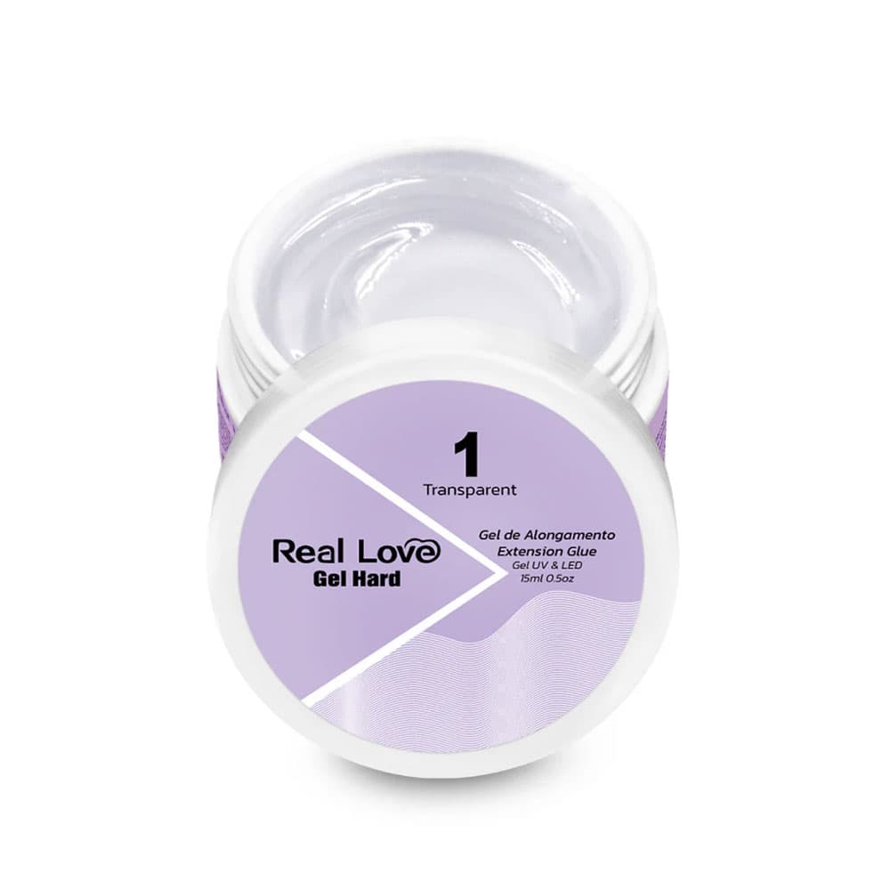 Gel Real Love Hard Transparente 1 15ml