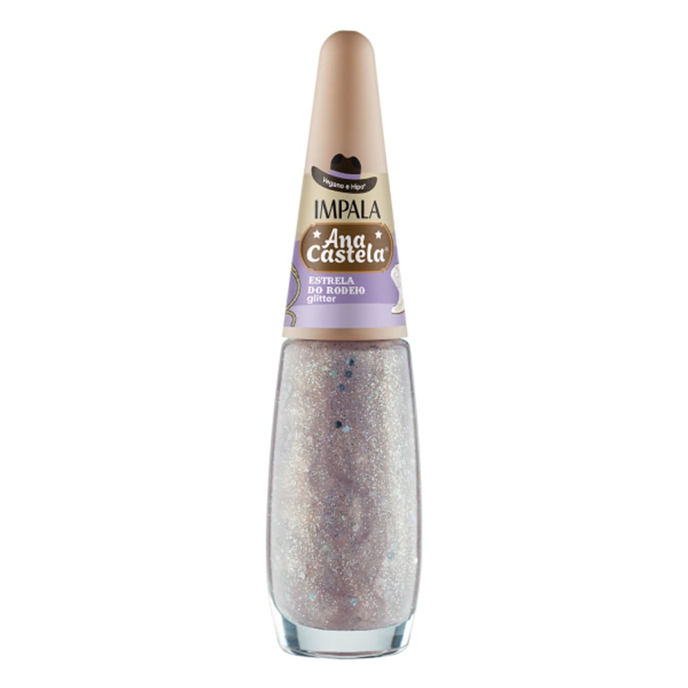 Esmalte Impala Glitter Ana Castela Estrela do Rodeio 7,5ml
