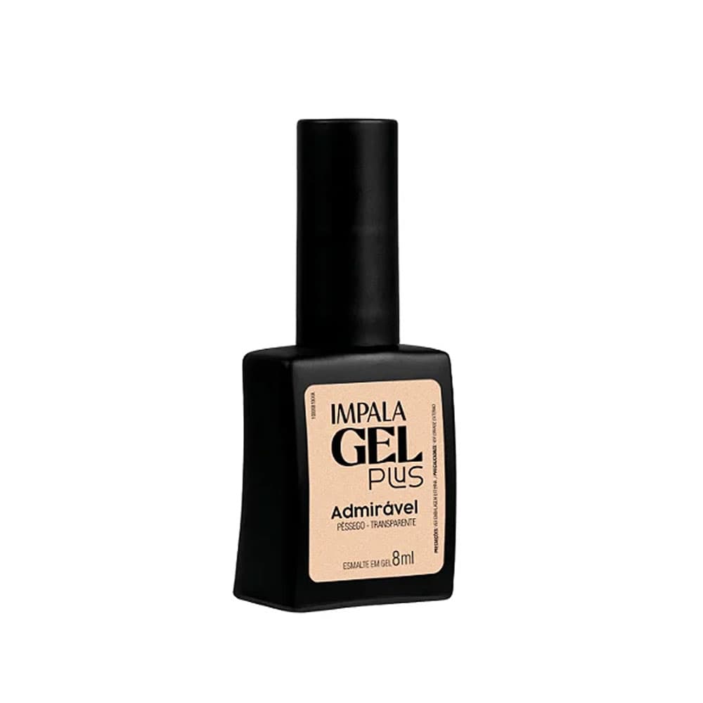 Esmalte em Gel Impala Plus Transparente Admirável 8ml