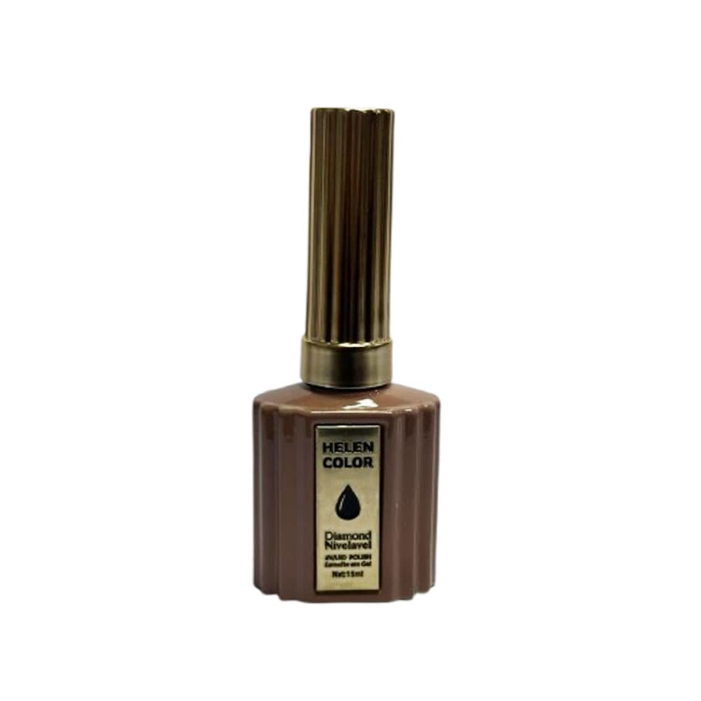 Esmalte em Gel Helen Color Diamond Nivelavel Marrom 15ml cor 43