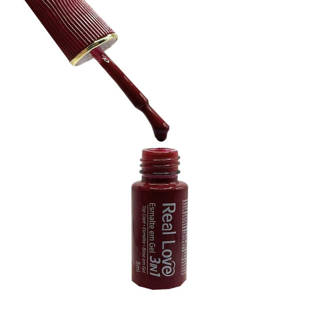 Esmalte em Gel 3 em 1 Real Love 5ml 053