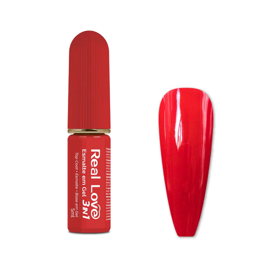 Esmalte em Gel 3 em 1 Real Love 5ml 049