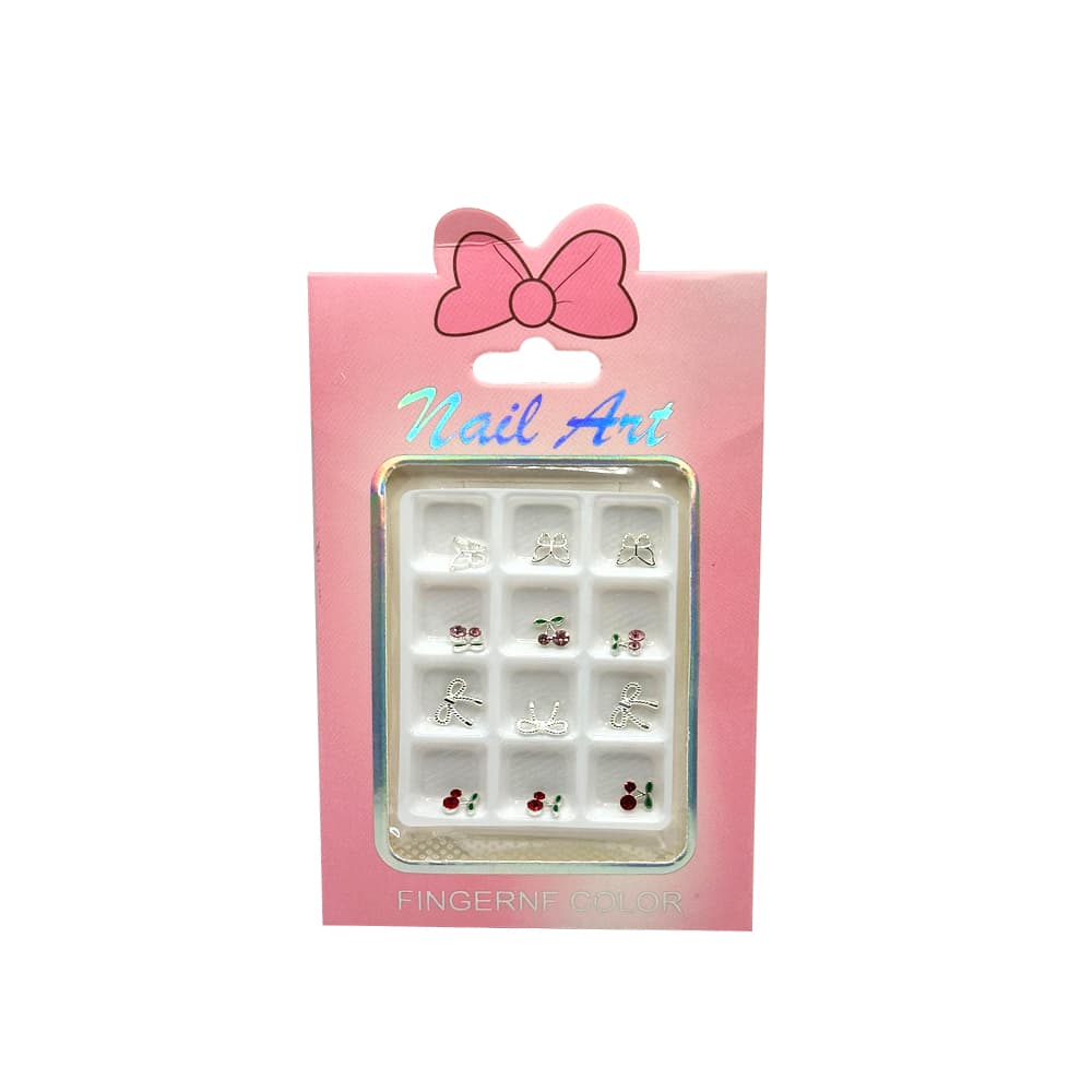 Decoração de Unhas Nail Art Fingernf Color Prata