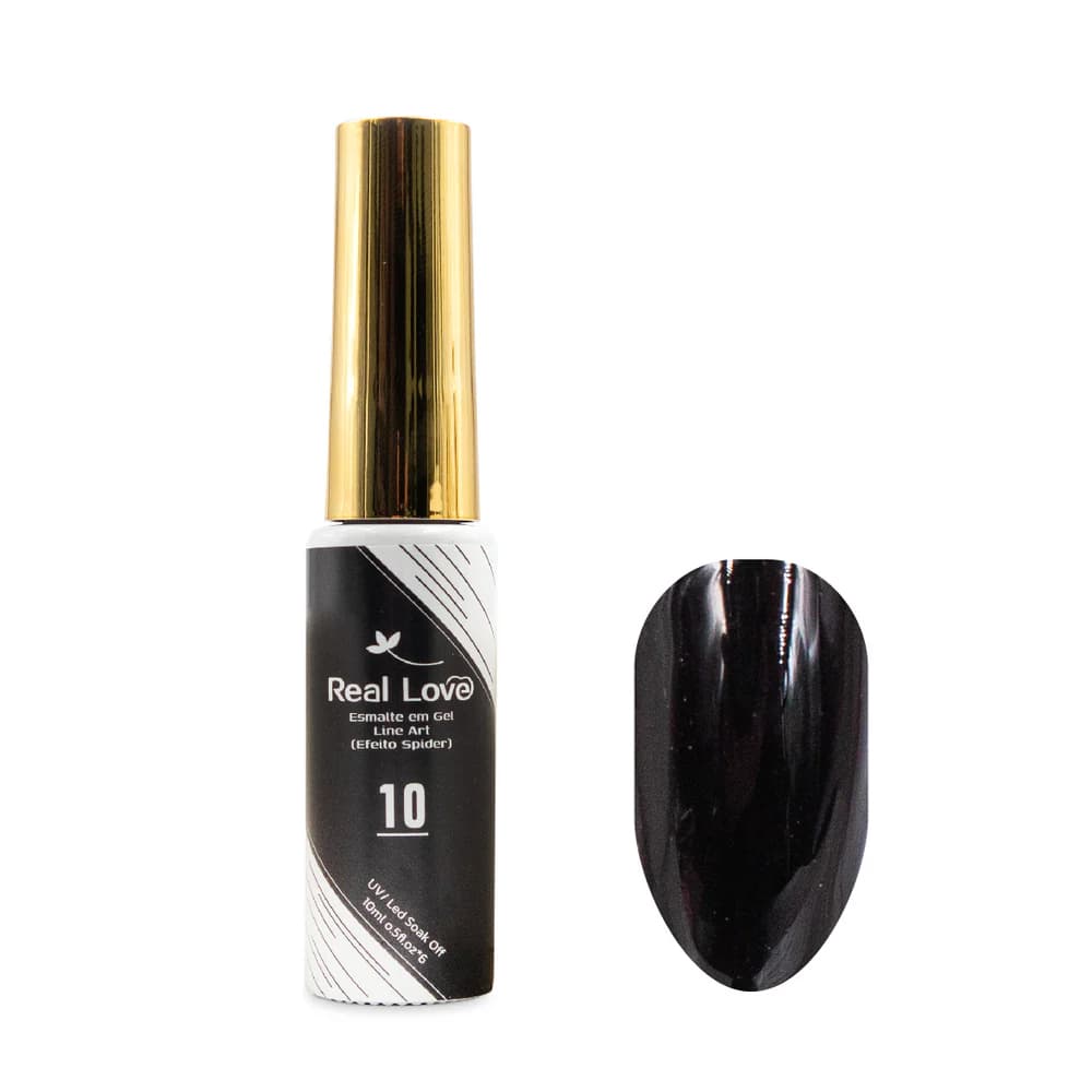 Esmalte em Gel Line Art Real Love Efeito Spider 10ml 10