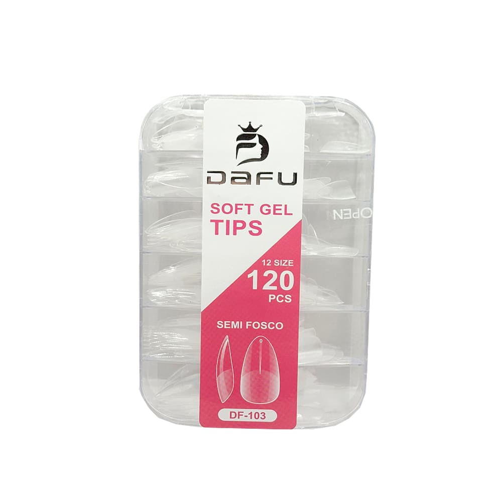 Soft Gel Almond Semi Fosco Dafu 120 unidades