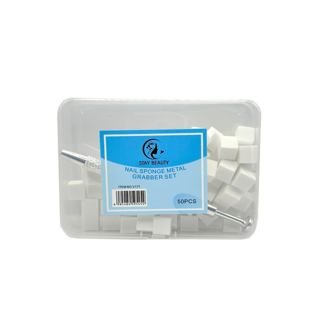 Esponja Para Esfumar Com Agarrador Stay Beauty