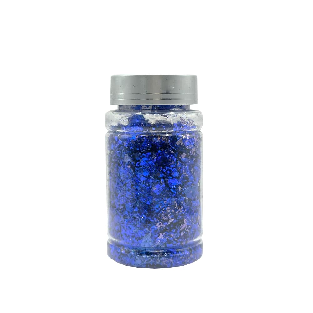 Pote Folha de Ouro Azul