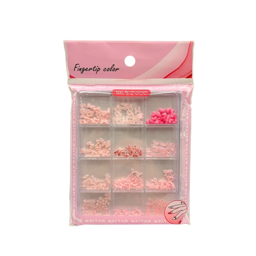Decoração de Unhas Fingertip Color Rosa 01