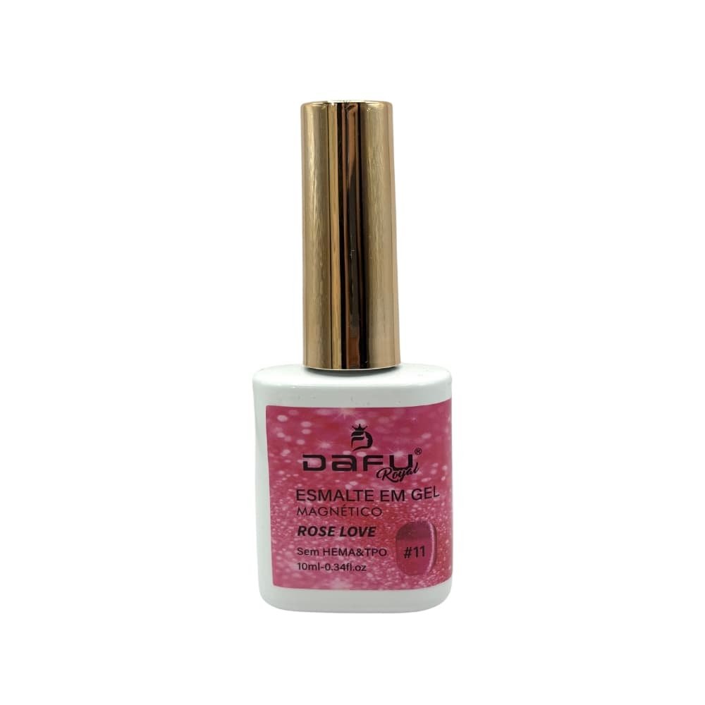Esmalte em Gel Dafu Magnetico Rose Love 10ml 11