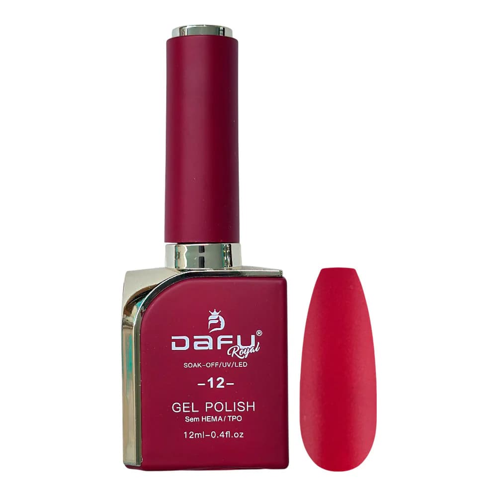 Esmalte em Gel Royal Glamour Dafu 12ml 12