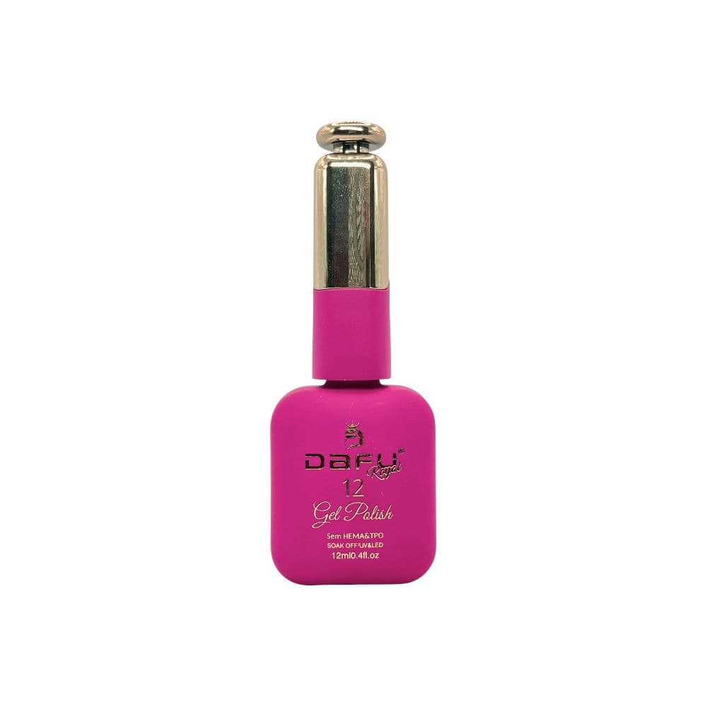 Esmalte em Gel Royal Dafu Rosa Magenta 12ml 12