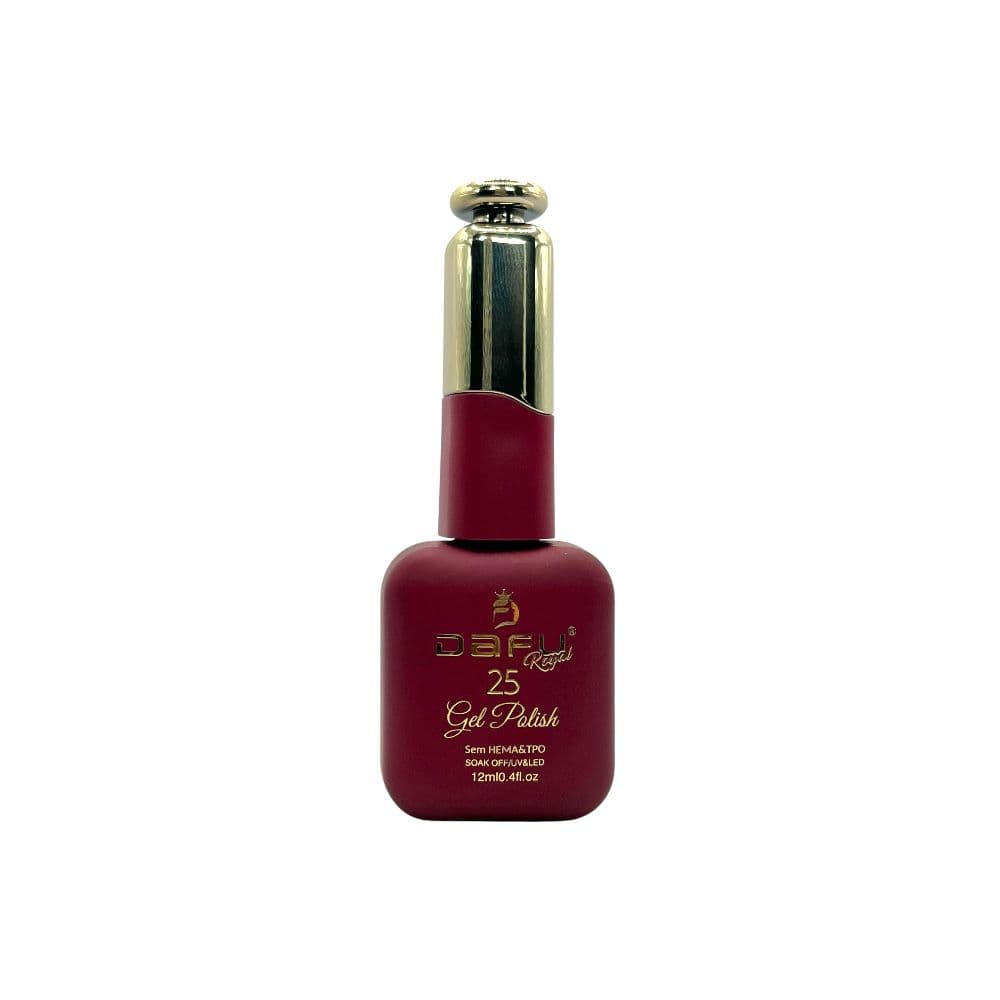 Esmalte em Gel Royal Dafu Vermelho Transparente 12ml 25