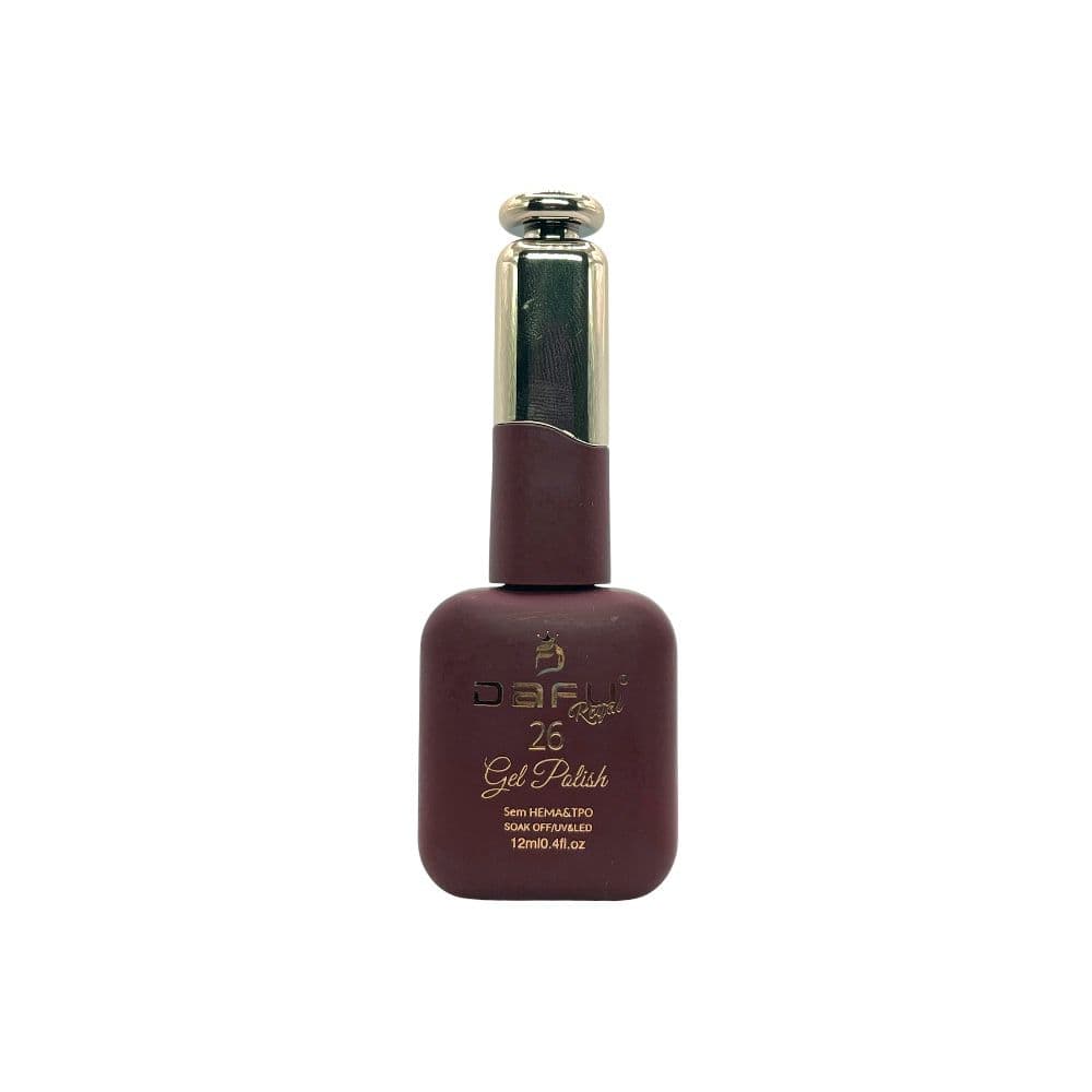 Esmalte em Gel Royal Dafu Vermelho Cafe 12ml 26