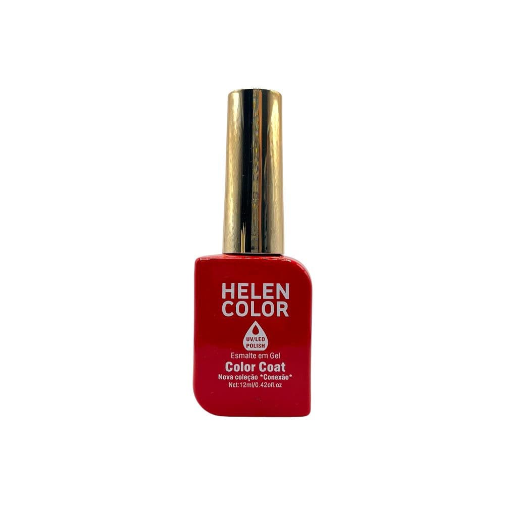 Esmalte em Gel Helen Color Conexão Vermelho 12ml 114