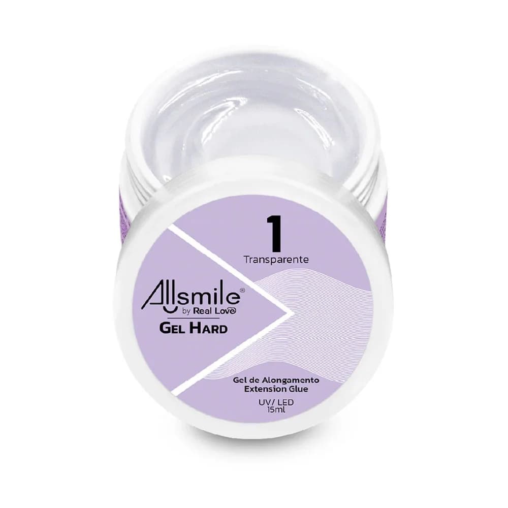 Gel Allsmile by Real Love Hard Transparente 1 15ml